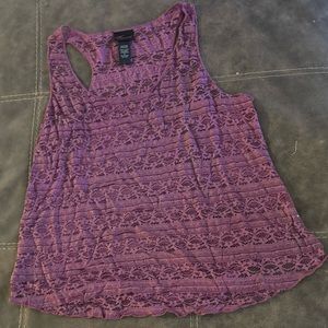 Torrid Lace Racerback tank
